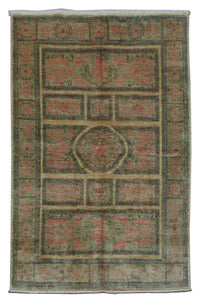 Tapis Ziegler - 220 x 120 cm - vert olive