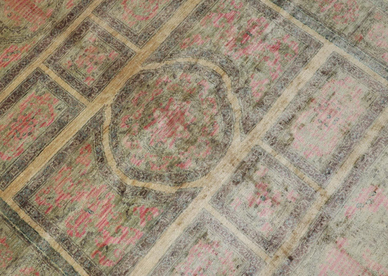 Tapis Ziegler - 220 x 120 cm - vert olive