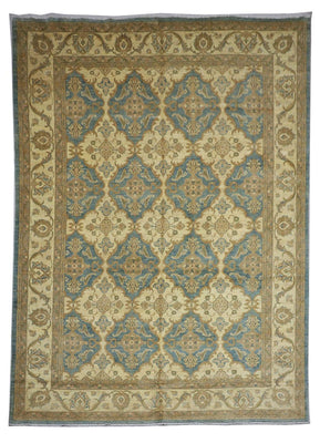 Tapis Ziegler - 354 x 264 cm - turquoise