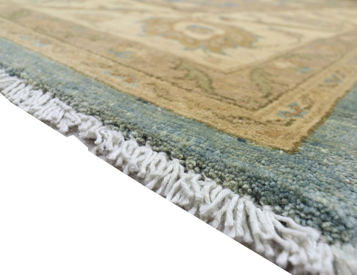 Tapis Ziegler - 354 x 264 cm - turquoise