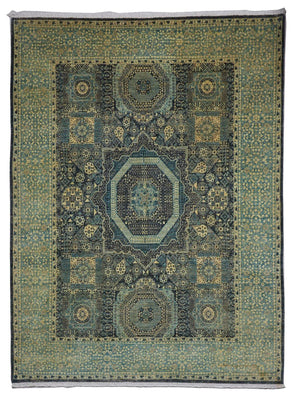 Tapis Ziegler - 315 x 250 cm - bleu de mer