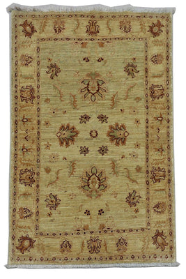 Tapis Ziegler - 147 x 99 cm - vert olive
