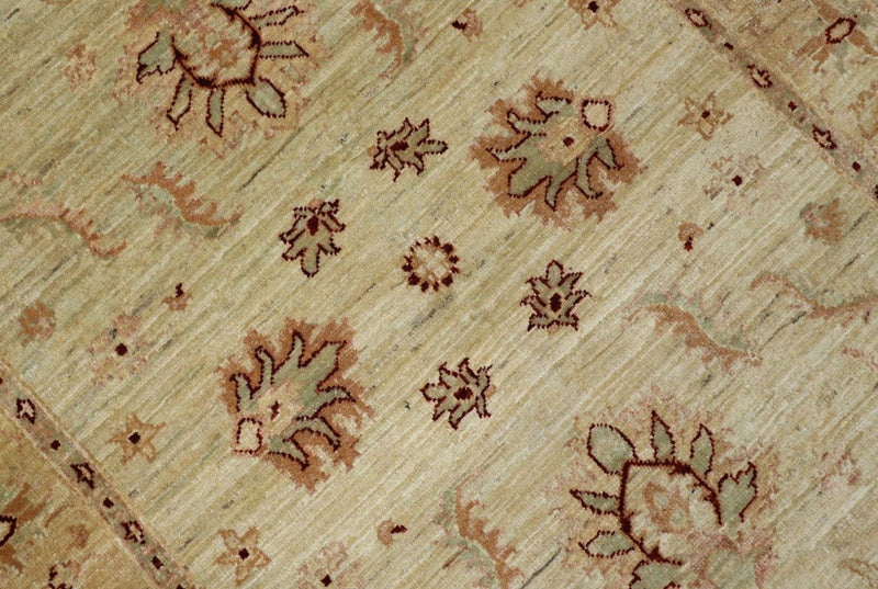 Tapis Ziegler - 147 x 99 cm - vert olive