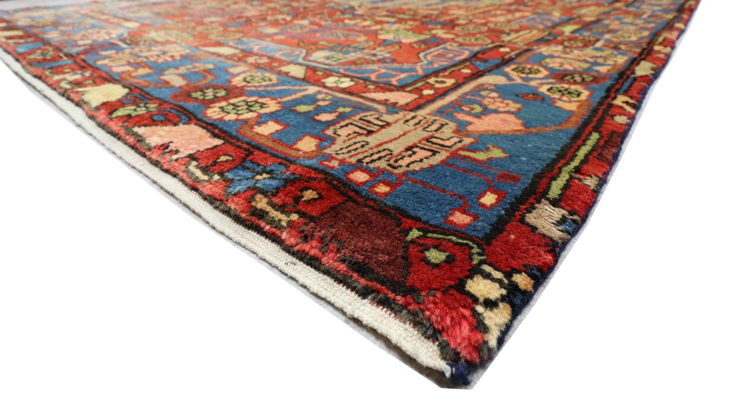 Tapis persan - Nomadic - 215 x 154 cm - rouge