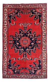 Tapis persan - Nomadic - 215 x 125 cm - rouge