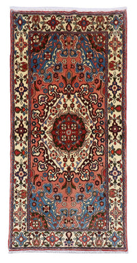 Tapis de couloir Tapis persan - Nomadic - 230 x 127 cm - rouge clair