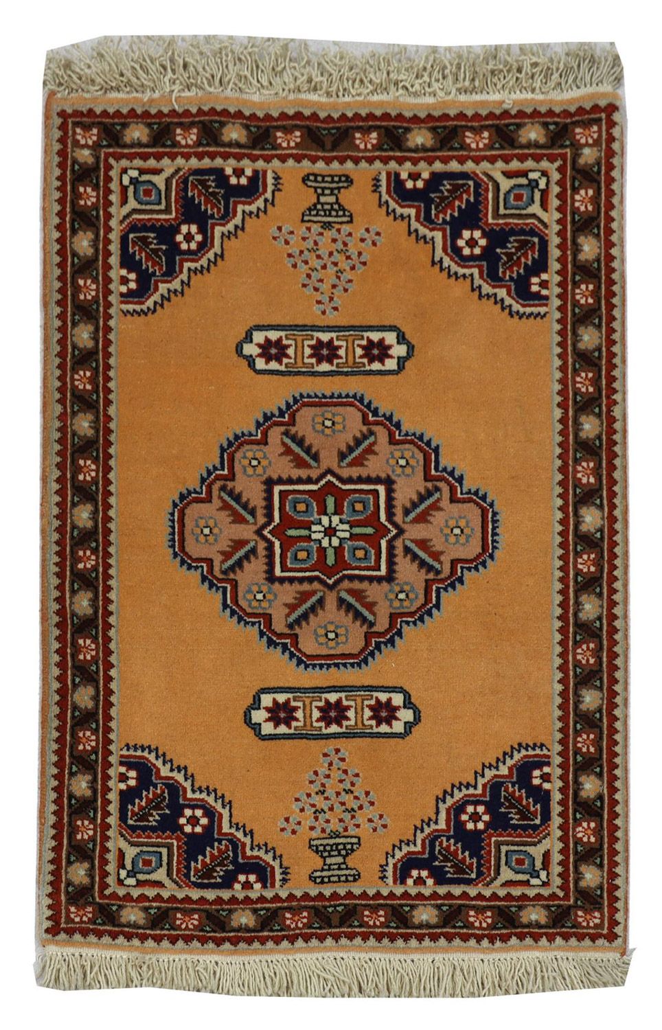 Tapis persan - Nomadic - 99 x 71 cm - or