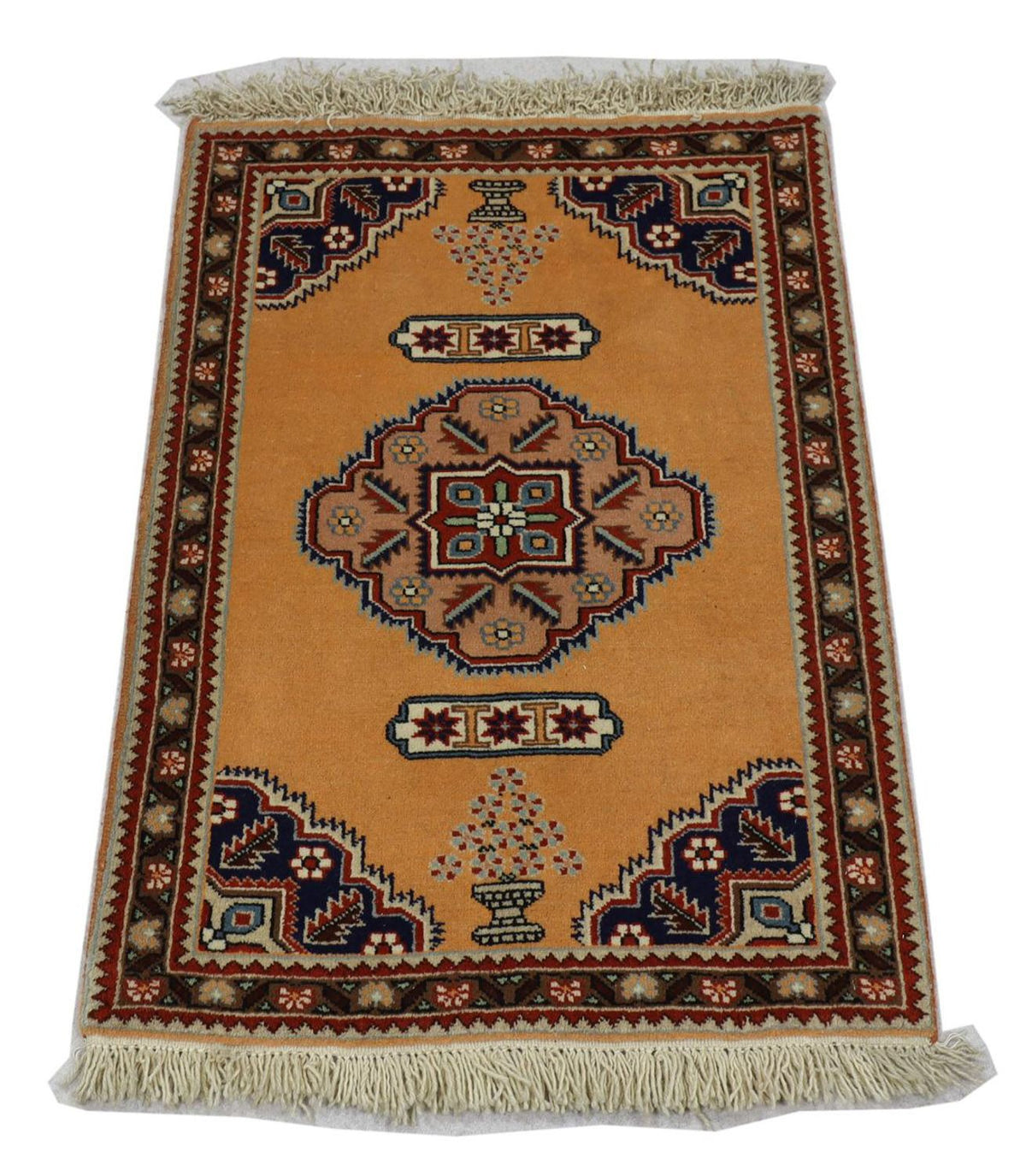 Tapis persan - Nomadic - 99 x 71 cm - or