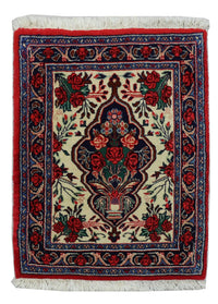 Tapis persan - Bidjar - 67 x 55 cm - rouge