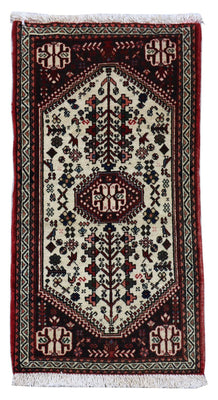 Tapis persan - Nomadic - 100 x 58 cm - beige