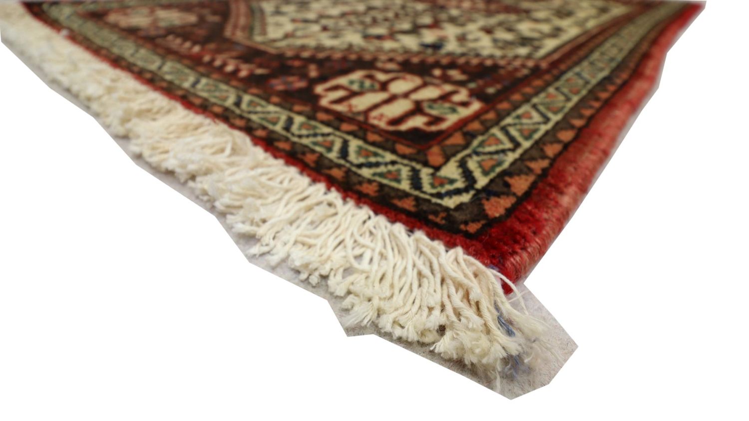 Tapis persan - Nomadic - 100 x 58 cm - beige
