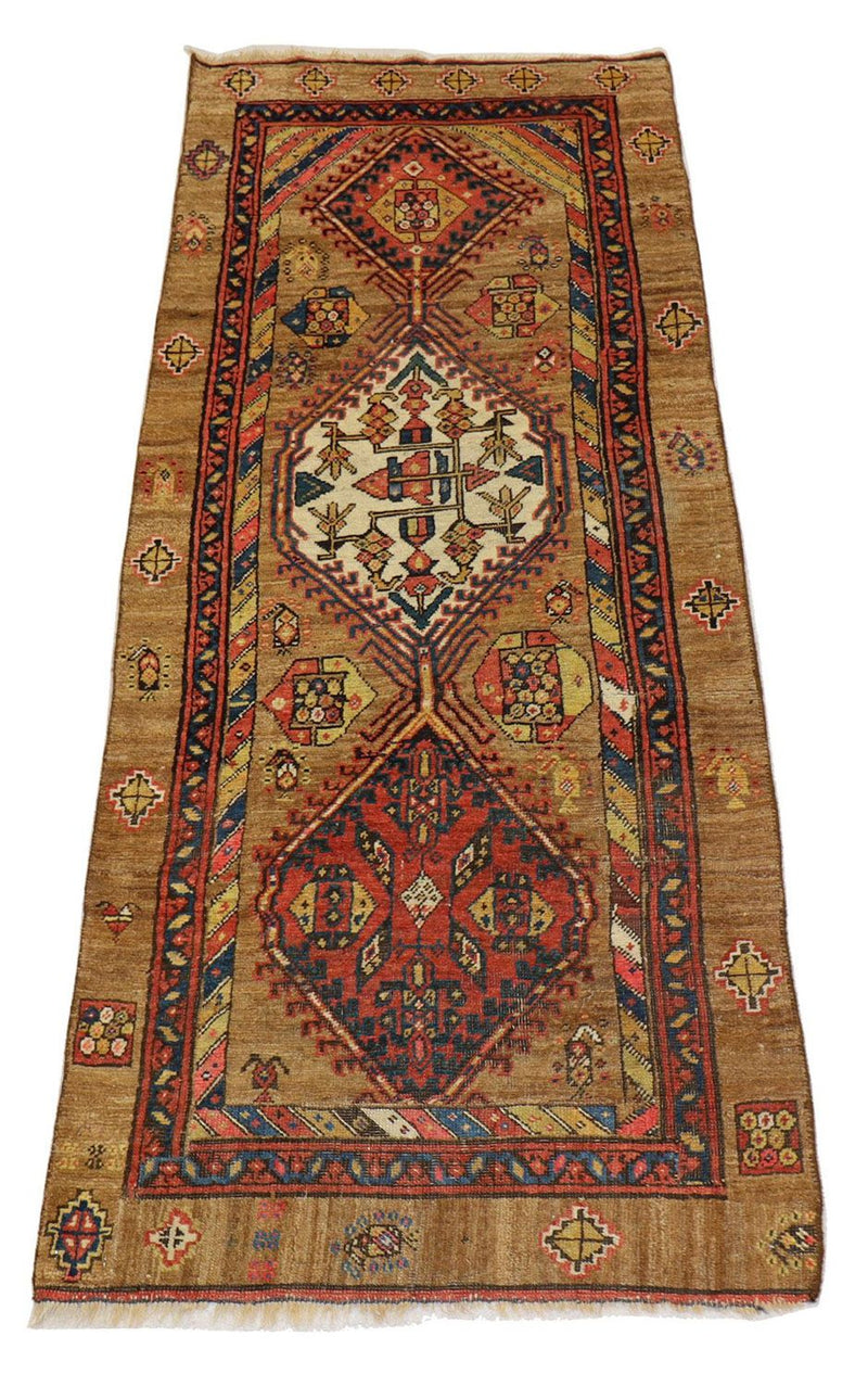 Tapis persan - Nomadic - 190 x 107 cm - marron