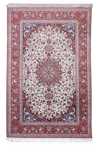Tapis persan - Isfahan - Premium - 303 x 202 cm - beige