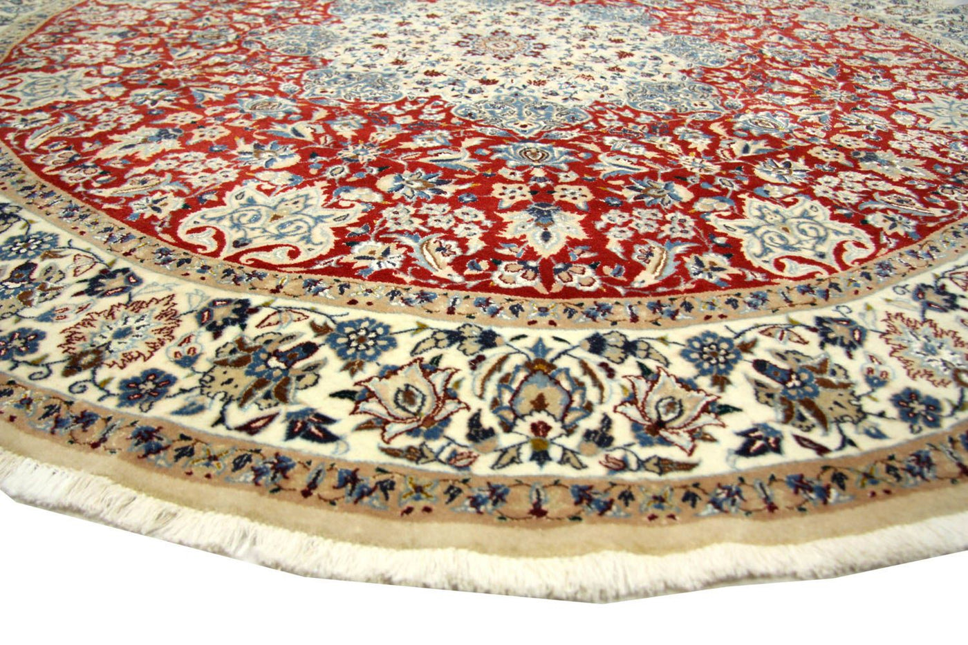 Tapis de Nain - 9 lignes Tapis 191x191cm - Tapis persan