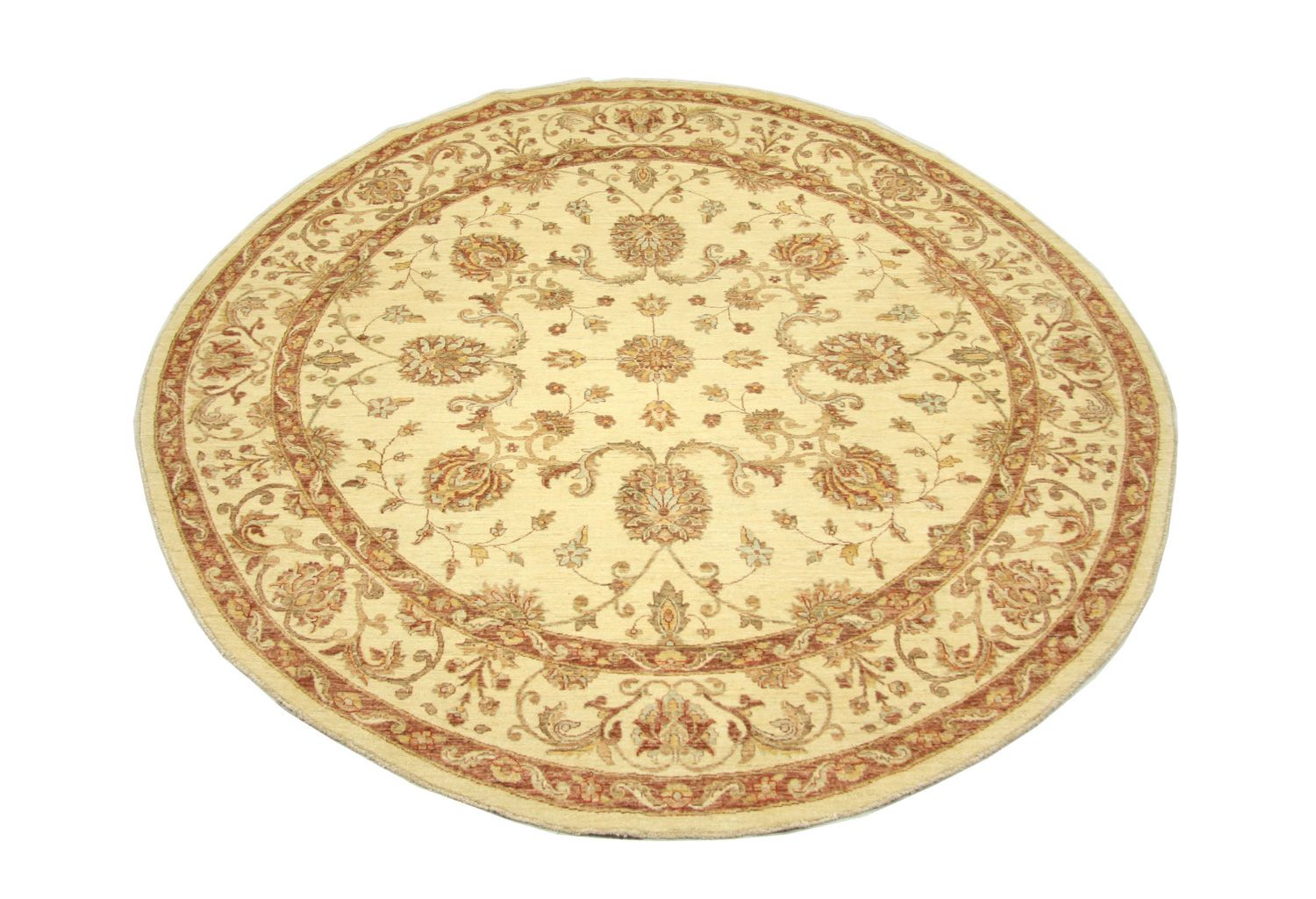 Tapis Ziegler ronde  - 276 x 266 cm - beige