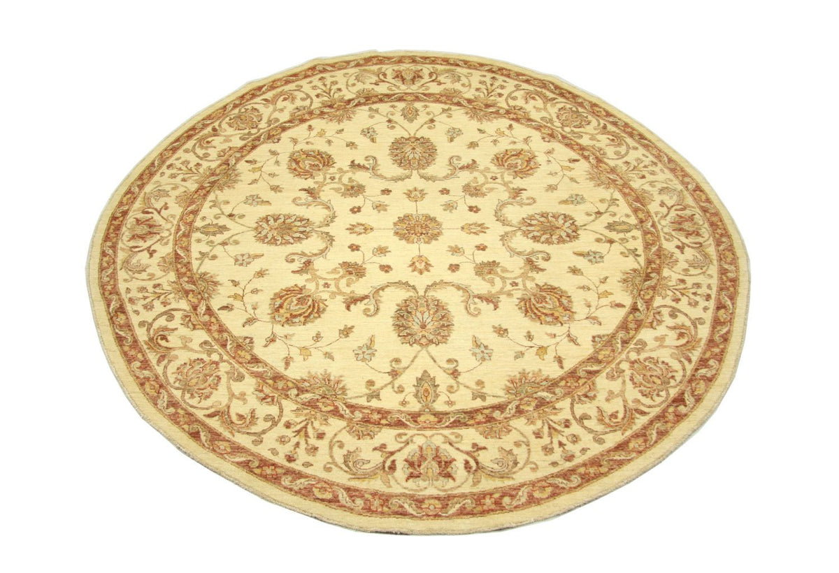Tapis Ziegler ronde  - 276 x 266 cm - beige
