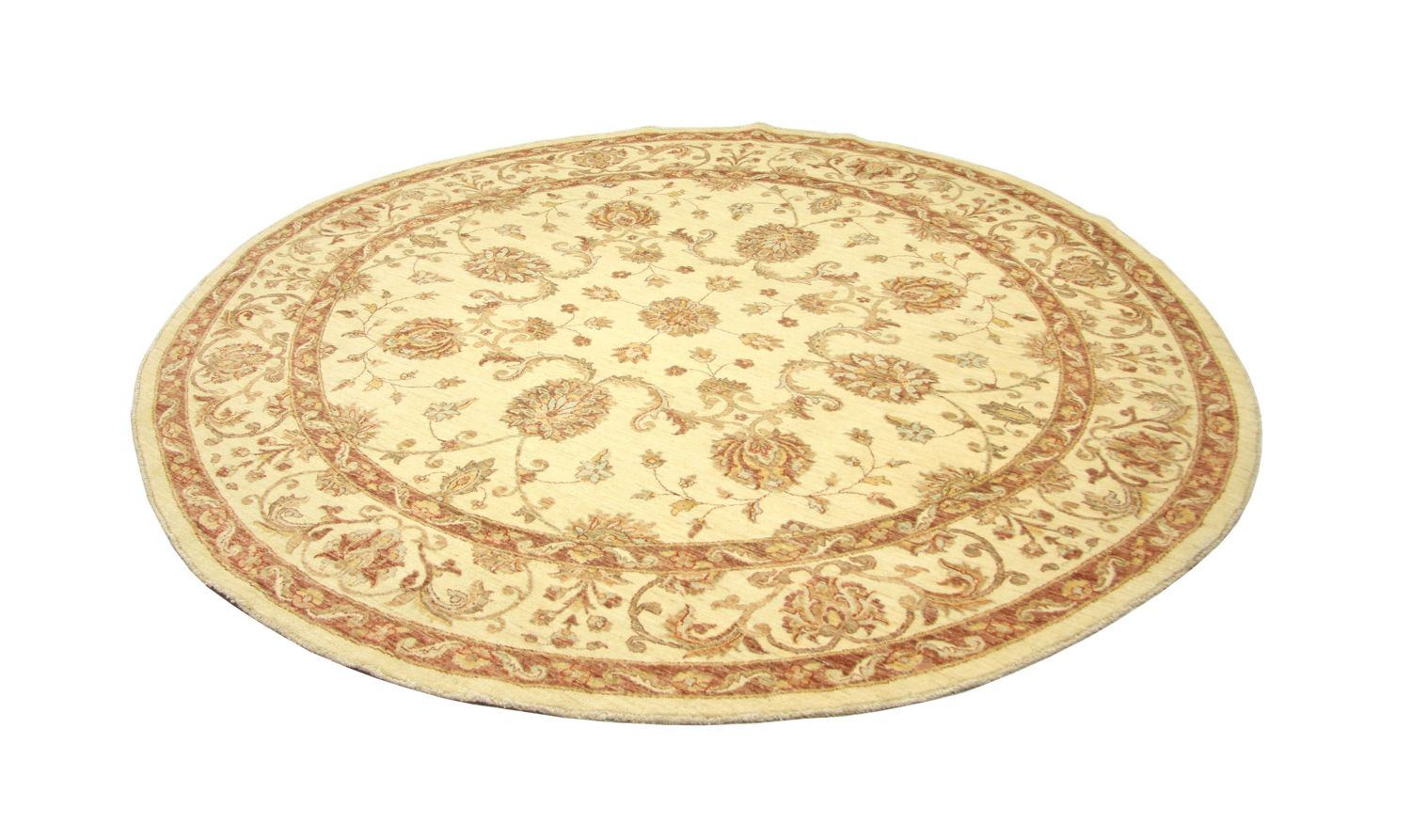 Tapis Ziegler ronde  - 276 x 266 cm - beige