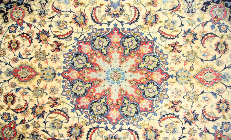 Tapis persan - Isfahan - Premium - 243 x 153 cm - beige