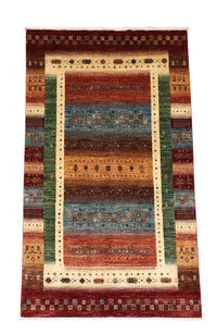 Tapis Ziegler - 278 x 172 cm - rouge foncé