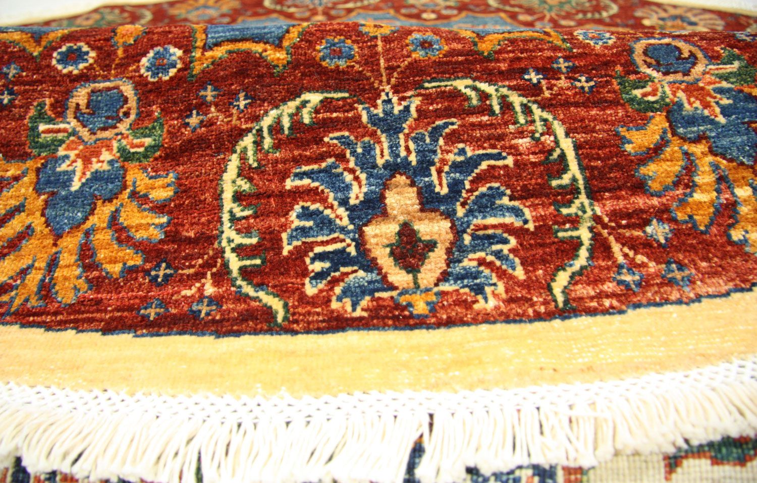 Tapis Ziegler ronde  - 245 x 241 cm - beige