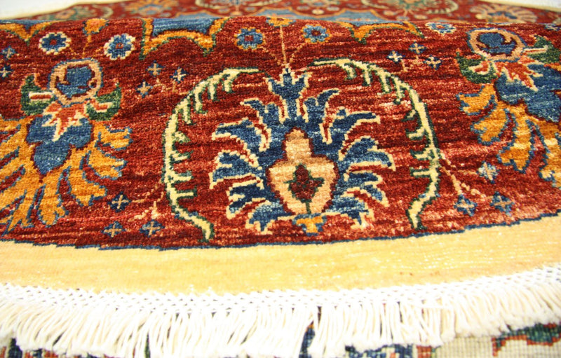 Tapis Ziegler ronde  - 245 x 241 cm - beige