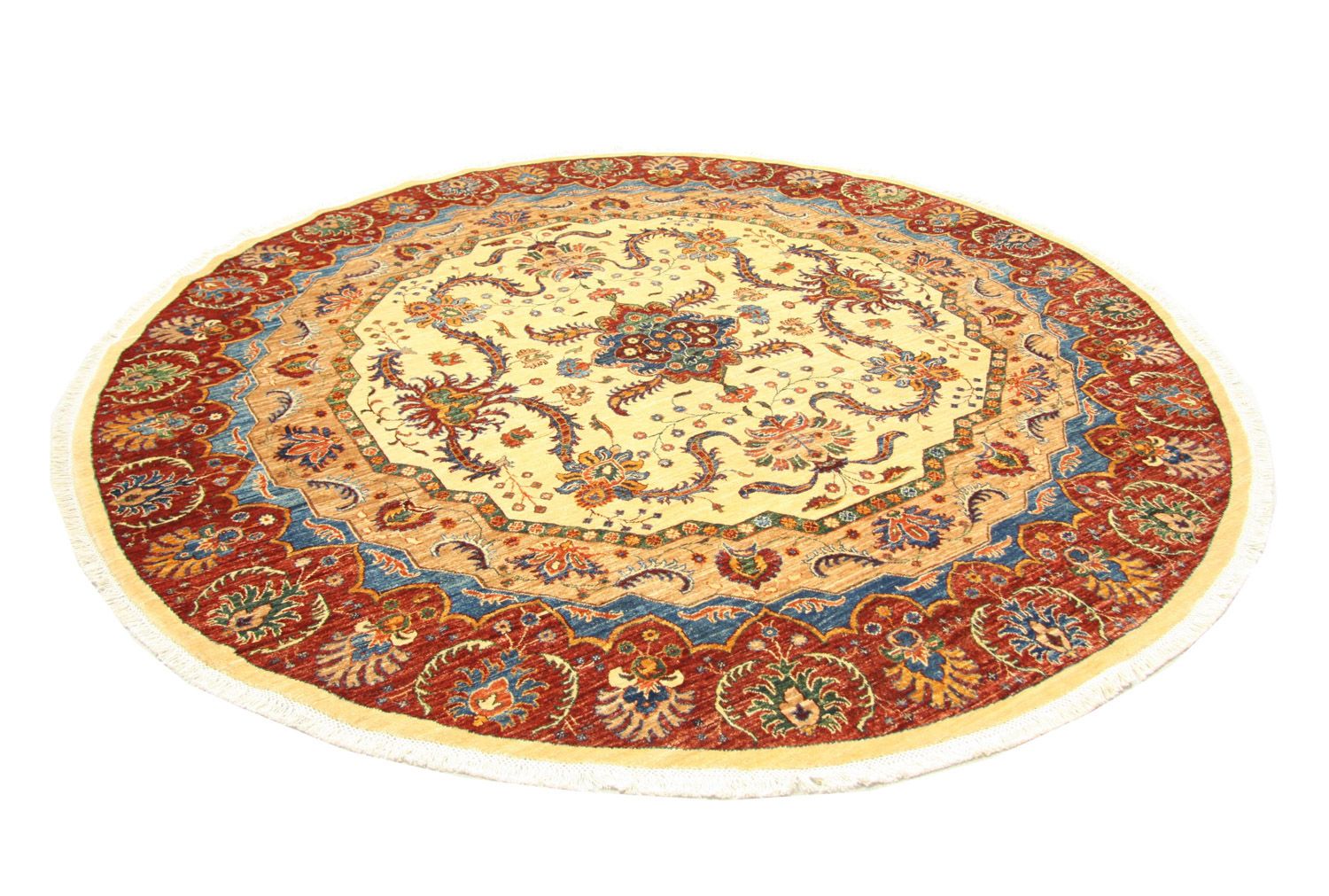 Tapis Ziegler ronde  - 245 x 241 cm - beige