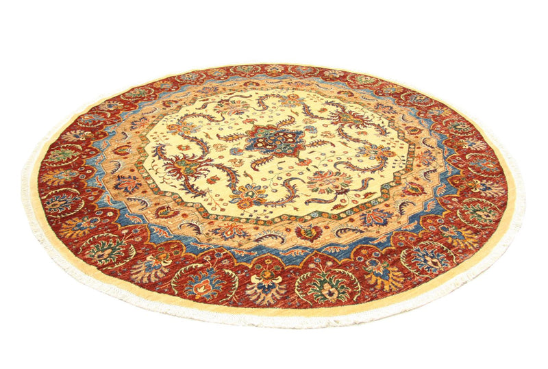 Tapis Ziegler ronde  - 245 x 241 cm - beige