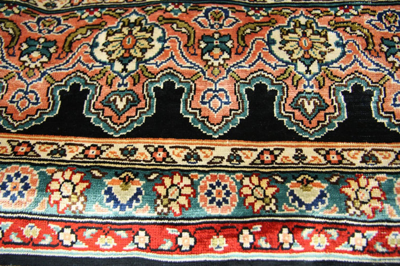 Tapis en soie - Soie Hereke - Premium - 270 x 180 cm - bleu