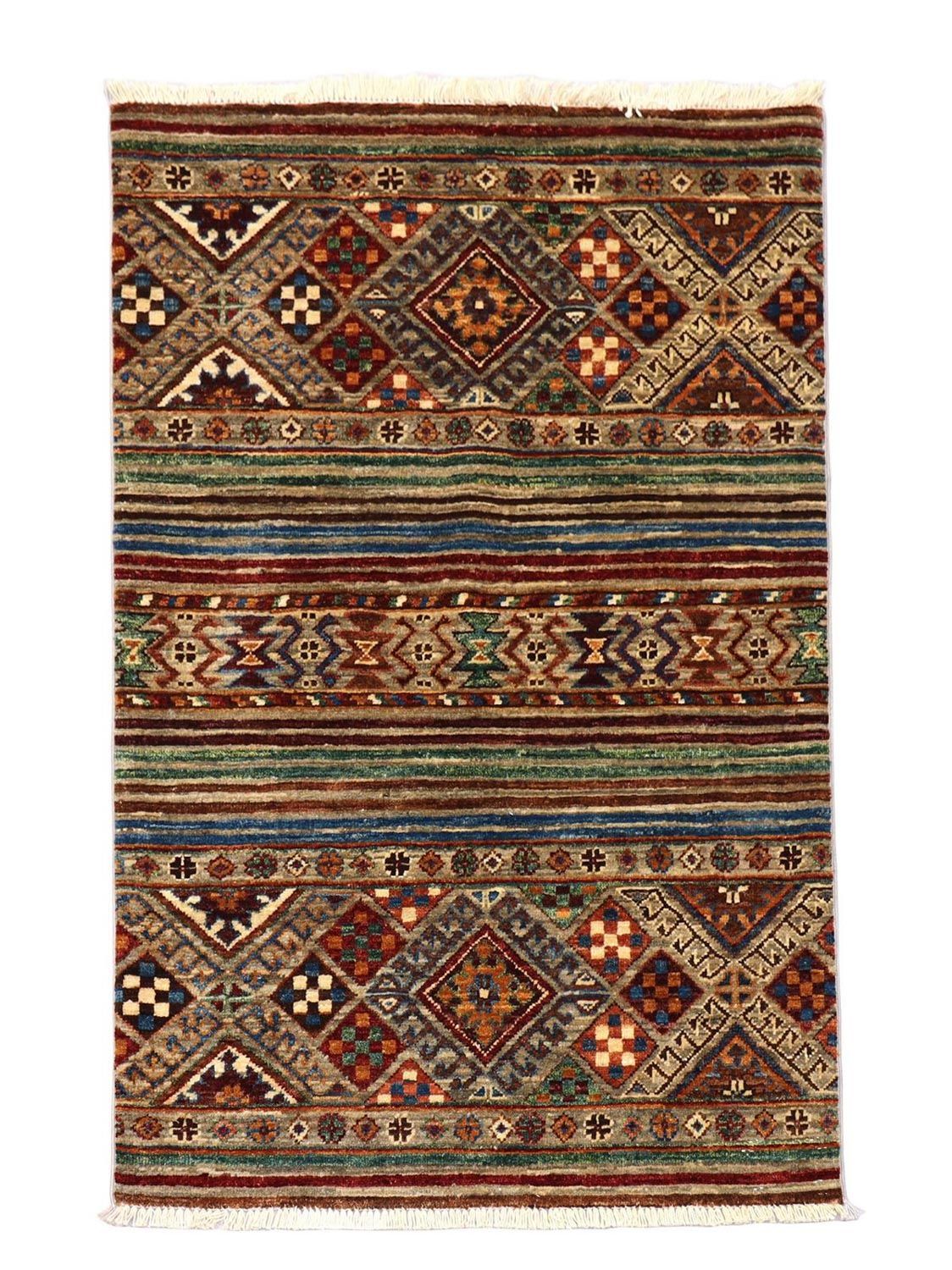 Tapis Ziegler - 126 x 82 cm - rouge foncé