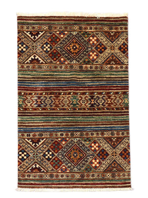 Tapis Ziegler - 126 x 82 cm - rouge foncé