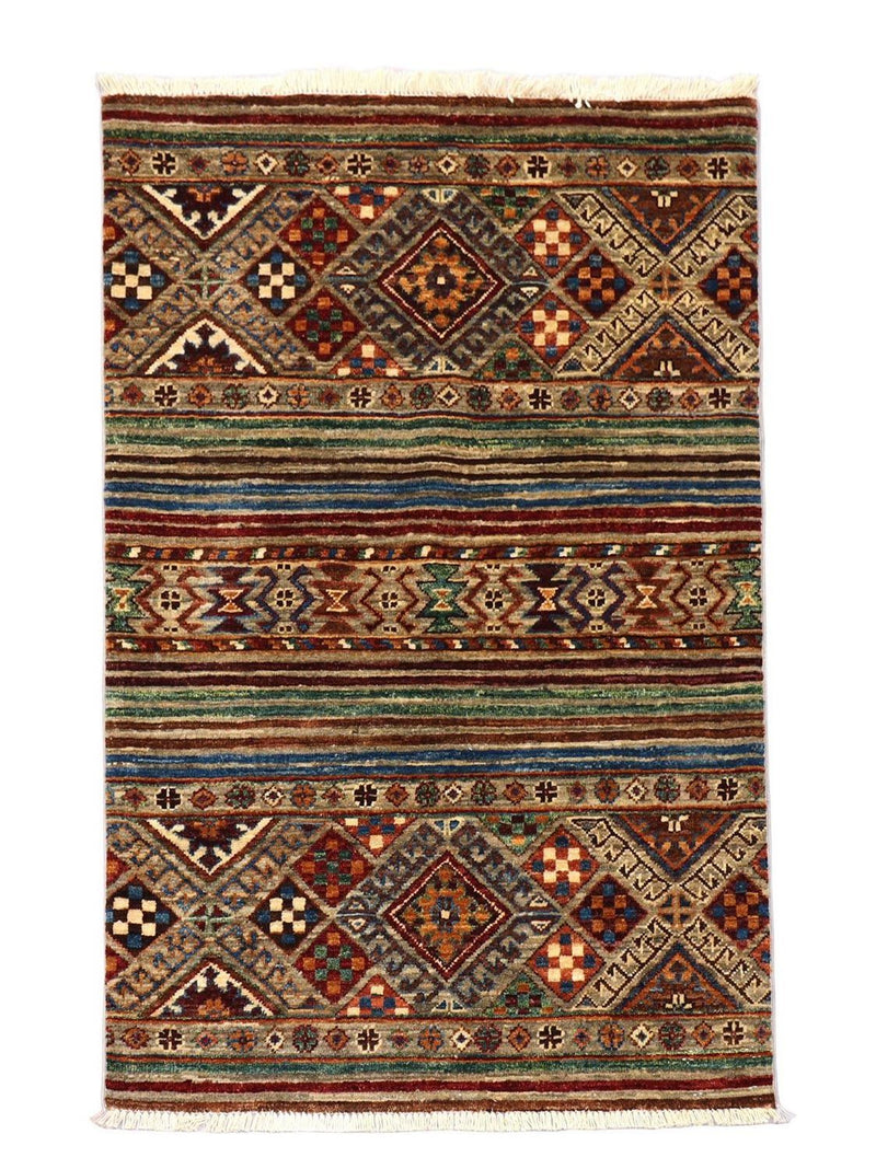 Tapis Ziegler - 126 x 82 cm - rouge foncé