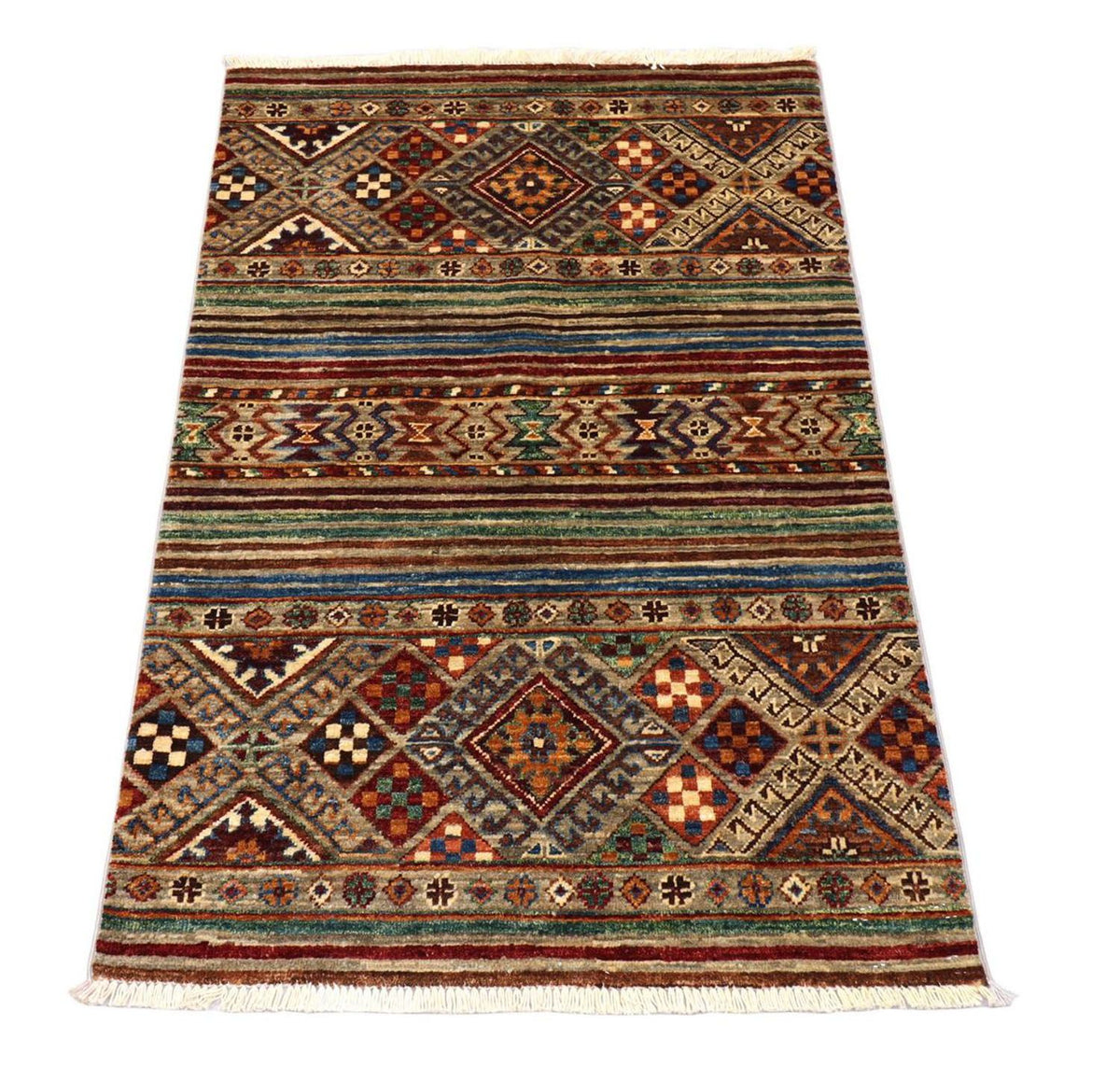 Tapis Ziegler - 126 x 82 cm - rouge foncé