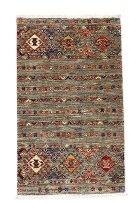 Tapis Ziegler - 100 x 63 cm - gris