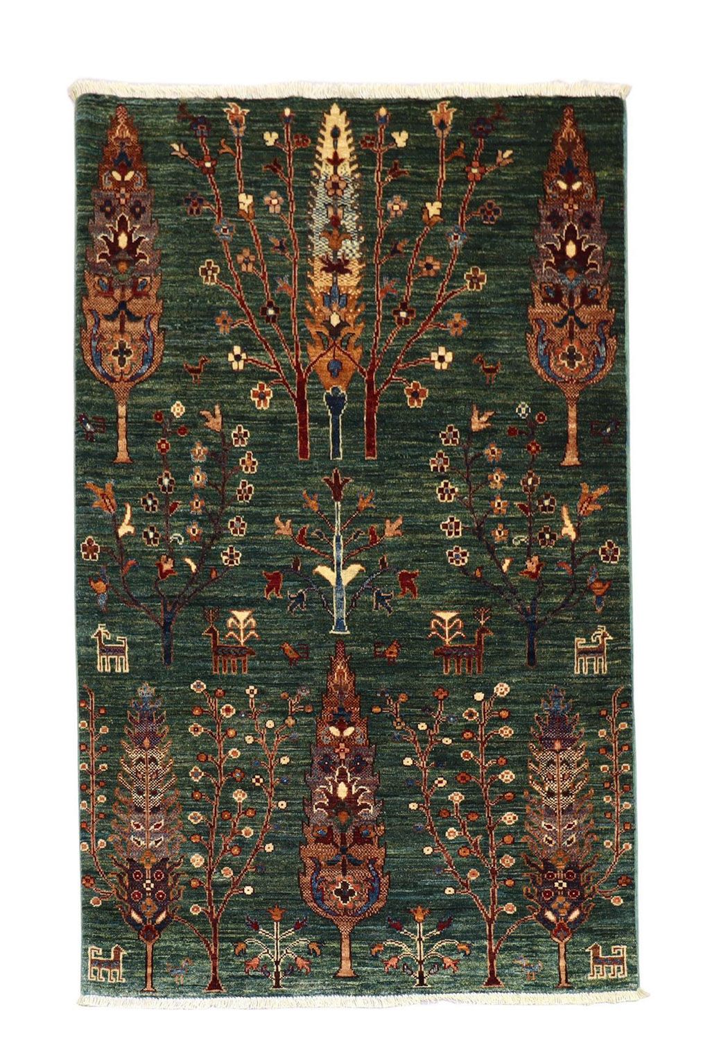 Tapis Ziegler - 159 x 103 cm - vert foncé