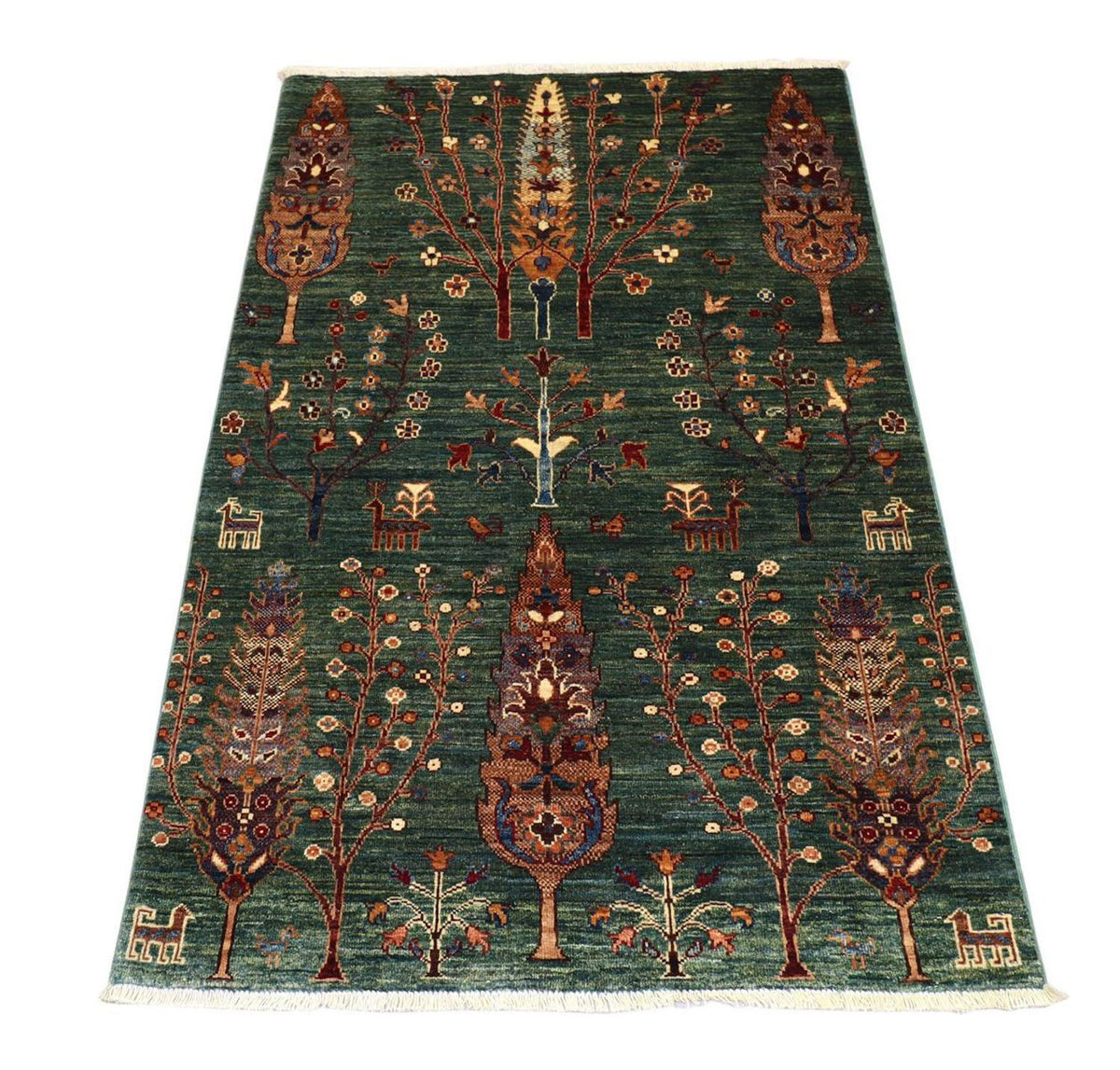 Tapis Ziegler - 159 x 103 cm - vert foncé