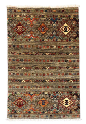 Tapis Ziegler - 91 x 63 cm - vert olive