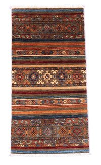 Tapis Ziegler - 103 x 58 cm - gris