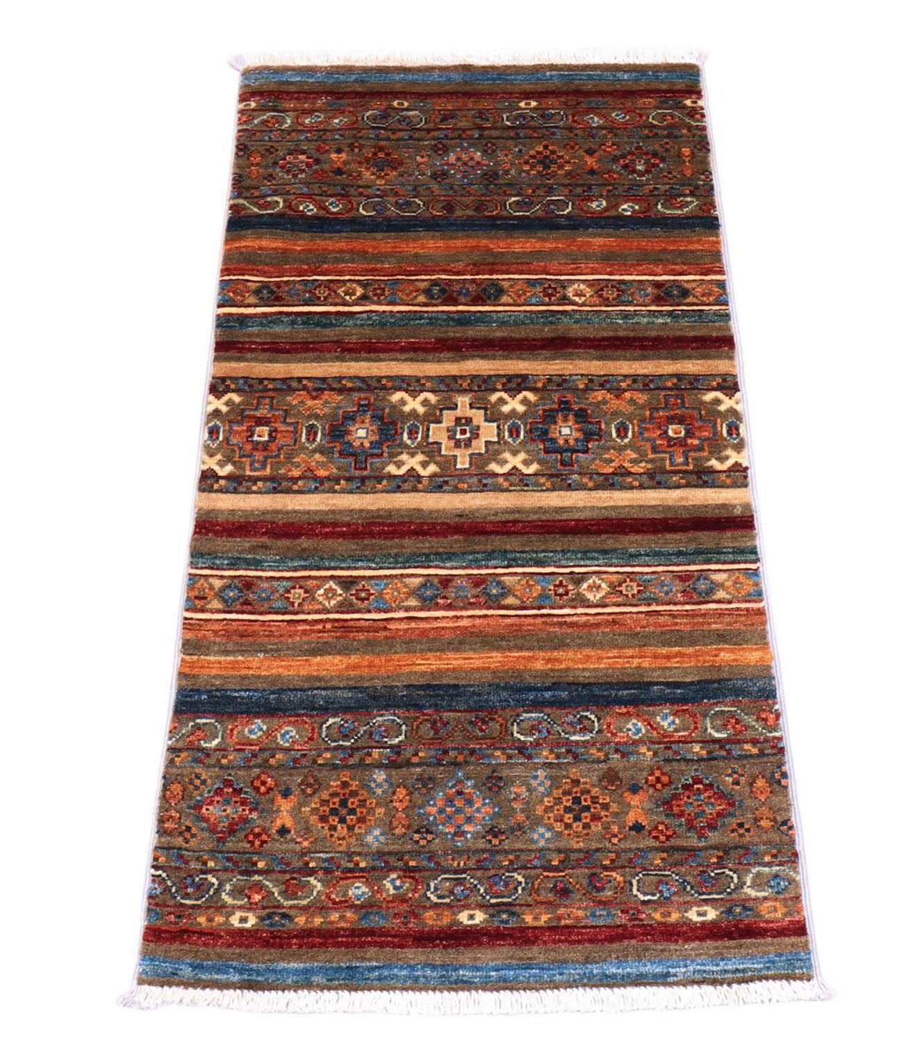 Tapis Ziegler - 103 x 58 cm - gris