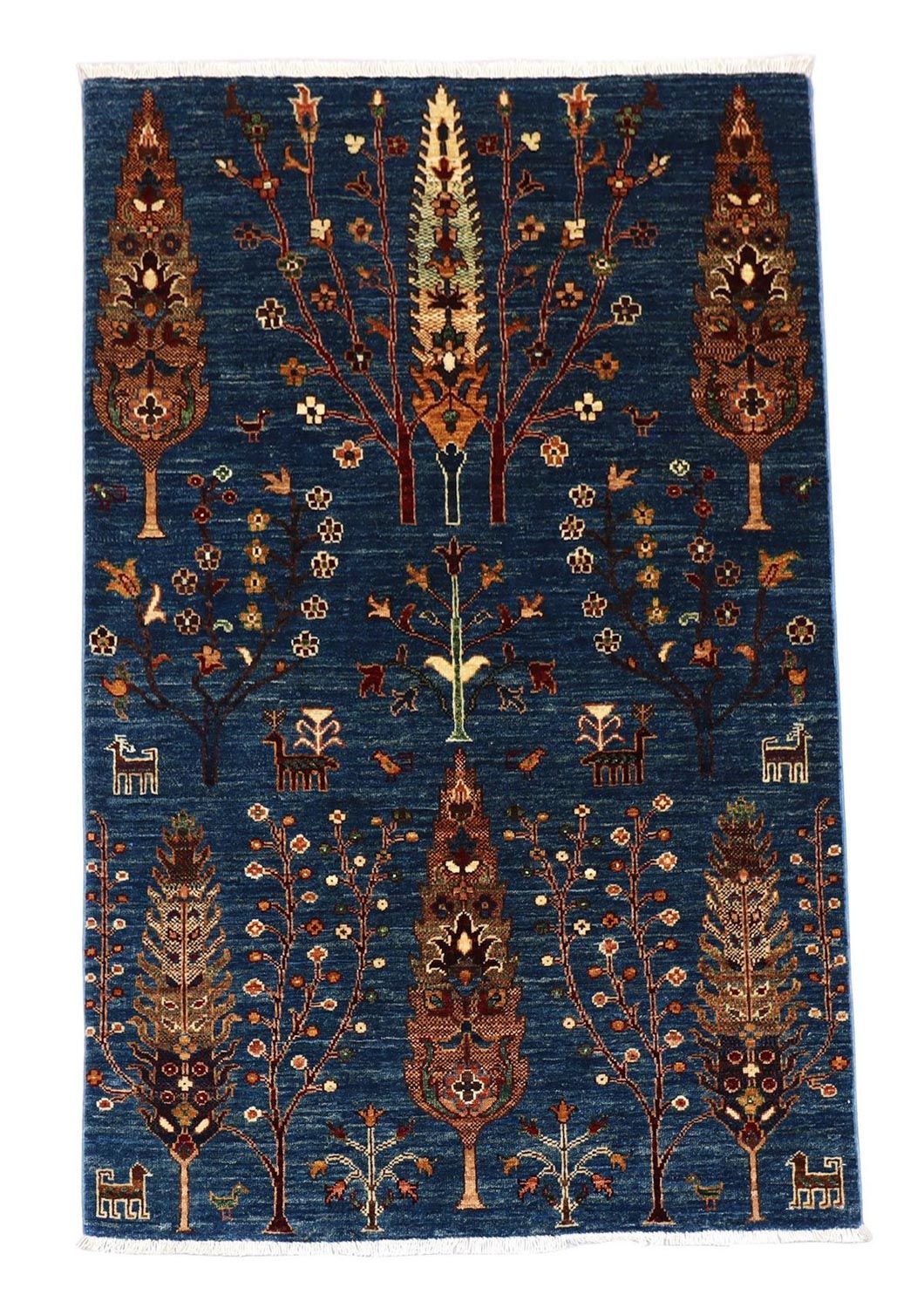 Tapis Ziegler - 150 x 101 cm - bleu foncé