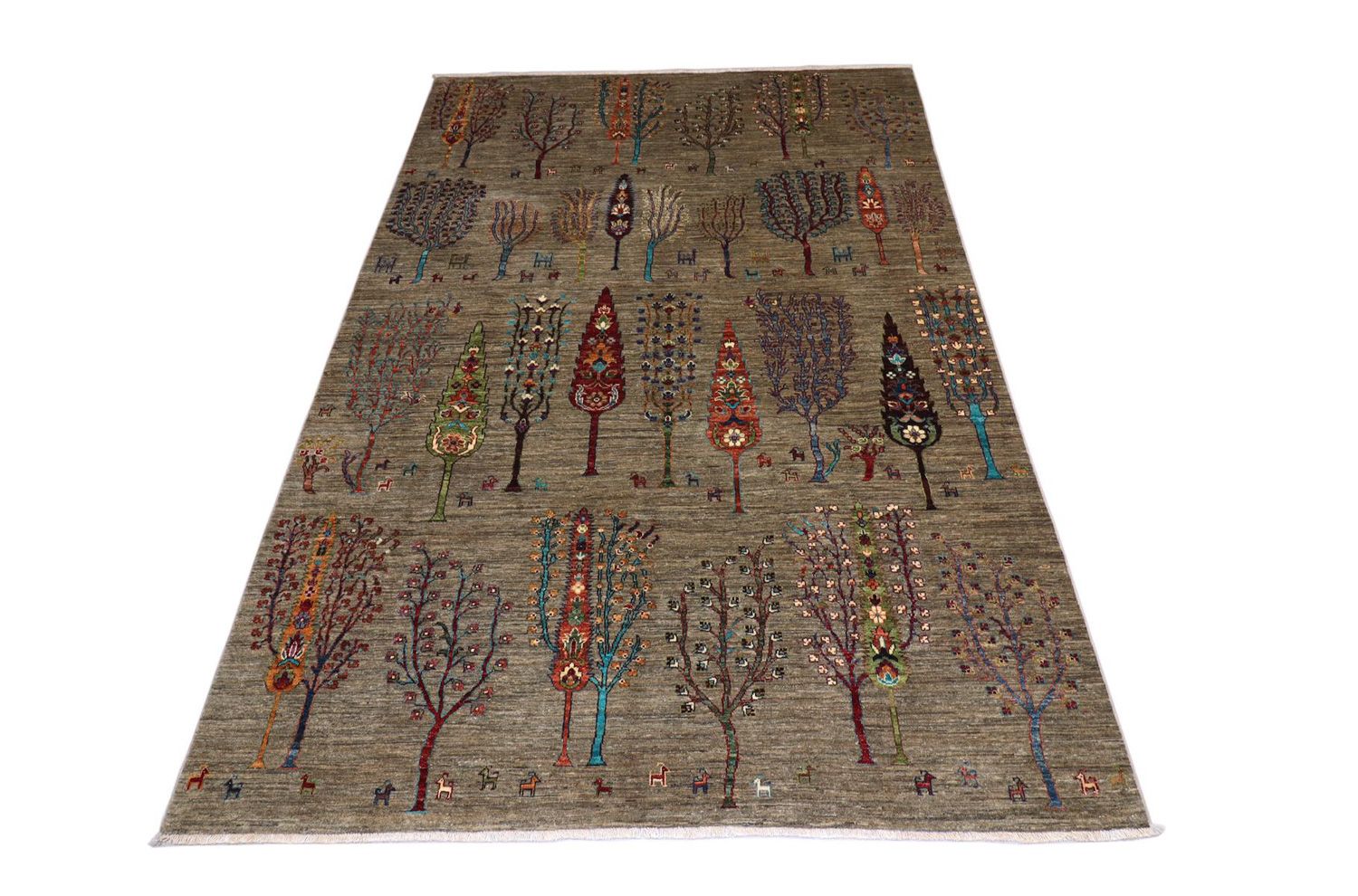 Tapis Ziegler - 302 x 207 cm - vert olive