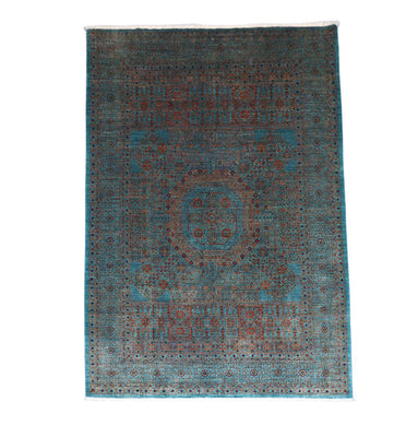 Tapis Ziegler - 299 x 210 cm - turquoise