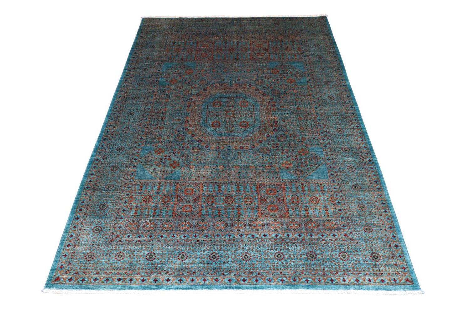 Tapis Ziegler - 299 x 210 cm - turquoise