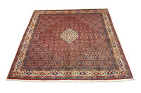 Tapis persan - Bidjar carré  - 260 x 247 cm - marron
