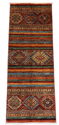 Tapis de couloir Tapis Ziegler - 204 x 77 cm - multicolore