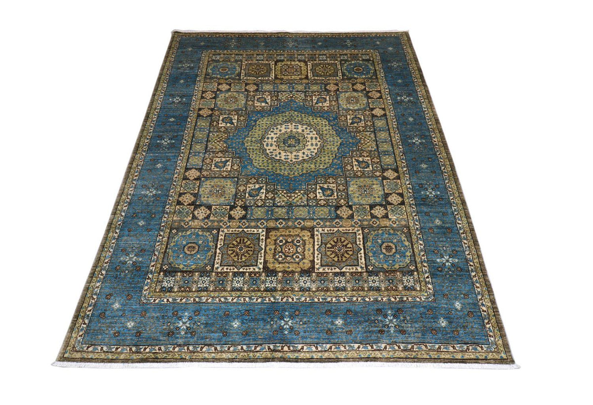 Tapis Ziegler - 274 x 210 cm - bleu