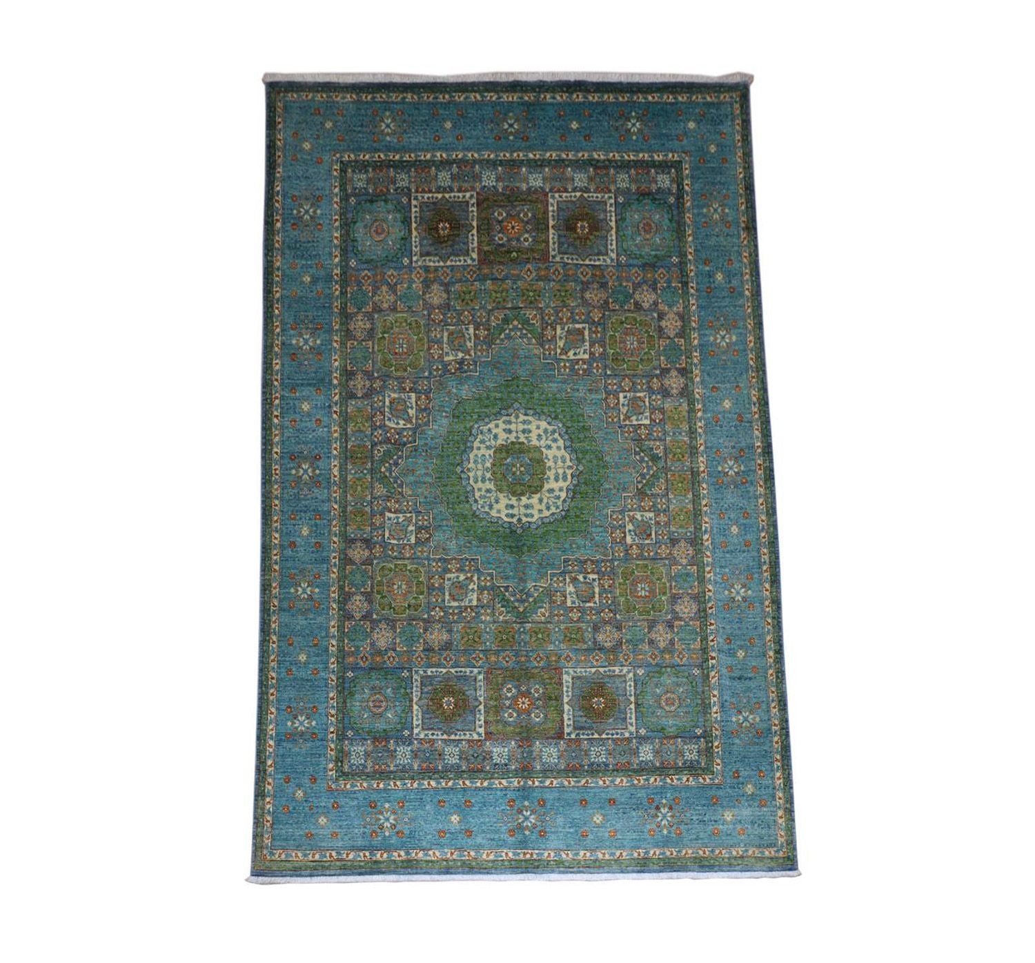 Tapis Ziegler - 306 x 202 cm - bleu de mer
