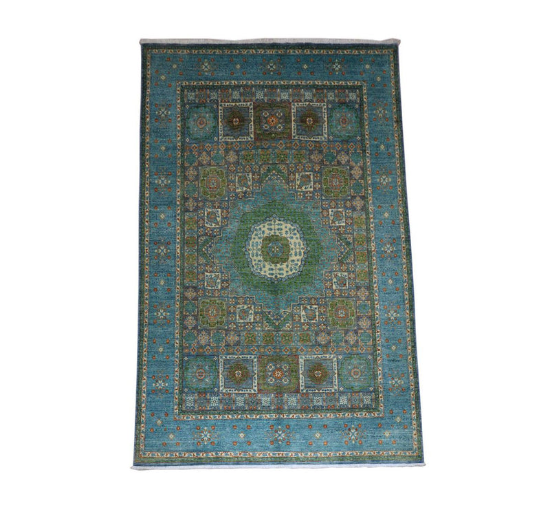 Tapis Ziegler - 306 x 202 cm - bleu de mer