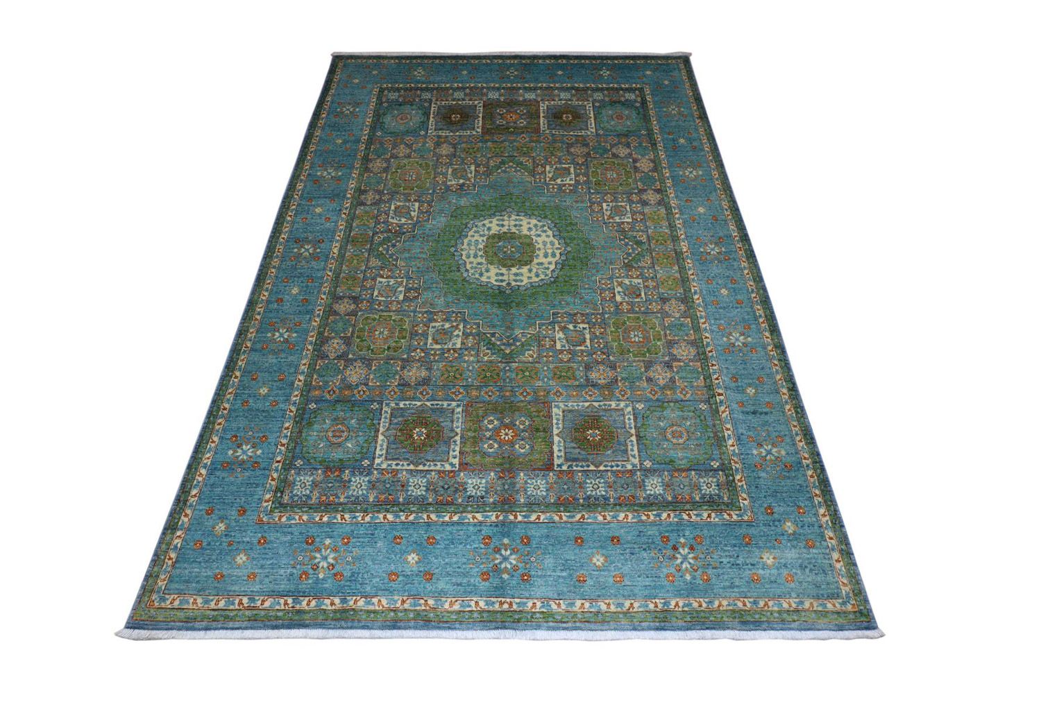 Tapis Ziegler - 306 x 202 cm - bleu de mer