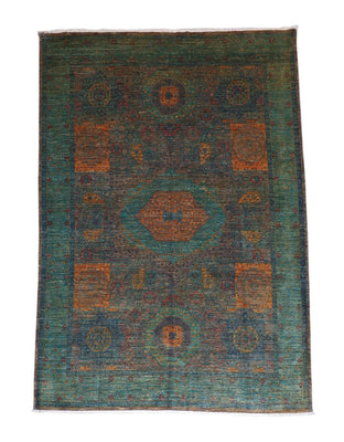 Tapis Ziegler - 296 x 214 cm - vert de mer