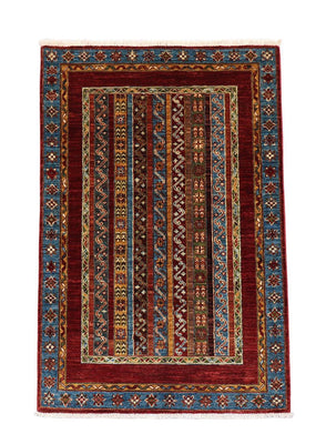 Tapis Ziegler - 152 x 103 cm - bleu foncé